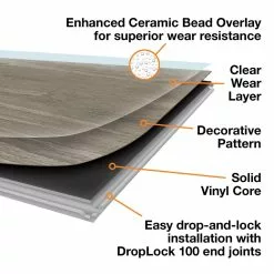 Home Decorators Collection Noble Oak 7.5 In. L X 47.6 In. W Luxury Vinyl Plank Flooring (24.74 Sq. Ft. / Case) -Bath and Faucet shop dfecbf2831a40866c672cf029d0b5898 6b9e3ffe 59c3 4a6f a92a e638384c1f19 1800x1800