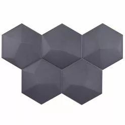 Bond Tile Magen 3D-Hex Dark Gray Matte Ceramic Hexagon Tile 12 Bond Tile Magen 3D-Hex Dark Gray Matte Ceramic Hexagon Tile -Bath and Faucet shop e08e1f07 f549 4758 b9e4 f6a98e0f4ae5.477da241eefec59d7c9969f17fe8e390 1800x1800
