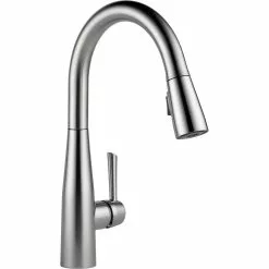 In Stock Hardwarestore Delivery Essa Single-Handle Pull-Down Sprayer Kitchen Faucet With MagnaTite Docking In Arctic Stainless -Bath and Faucet shop e256aaa84c496b5823dabedb7ecb9647 1800x1800