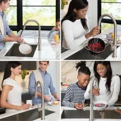 In Stock Hardwarestore Delivery Sellette Single-Handle Pull-Down Sprayer Kitchen Faucet With Dual Function Sprayhead In Spot Free Stainless Steel -Bath and Faucet shop e2d2ce4792703f0f9a277c1a6b417ff4 1800x1800