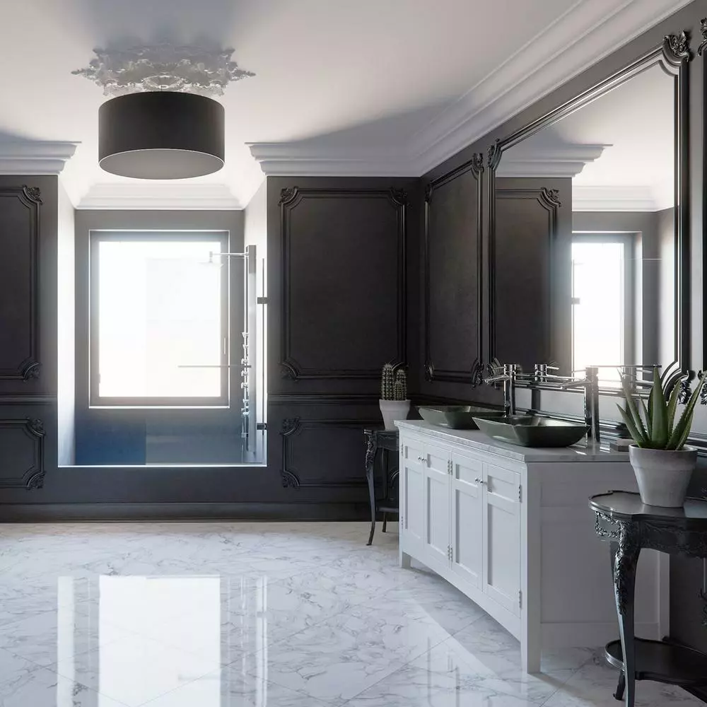 VIGO Onyx Handmade Glass Rectangle Vessel Bathroom Sink In Gray Onyx 5 VIGO Onyx Handmade Glass Rectangle Vessel Bathroom Sink In Gray Onyx - Image 3