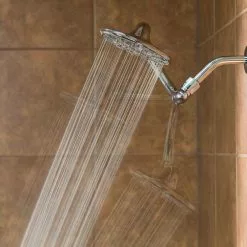 In Stock Hardwarestore Delivery 6-Spray 7 In. Single Wall Mount Low Flow Fixed Rain Shower Head In Chrome 20 In Stock Hardwarestore Delivery 6-Spray 7 In. Single Wall Mount Low Flow Fixed Rain Shower Head In Chrome -Bath and Faucet shop e4e0bb496e95a1152c9f4dc820970bac 1800x1800