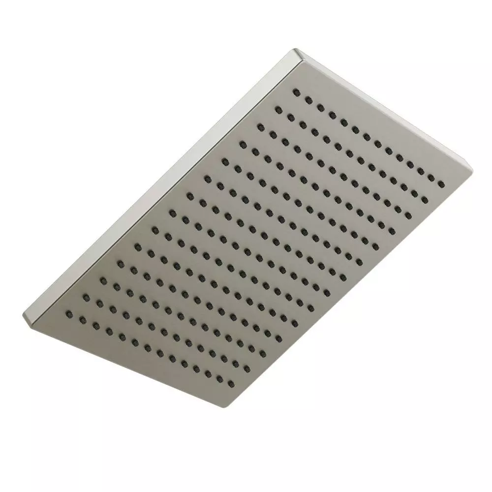 In Stock Hardwarestore Delivery 1-Spray 11.8 In. Single Wall Mount Square Fixed Rain Shower Head In Matte Black 9 In Stock Hardwarestore Delivery 1-Spray 11.8 In. Single Wall Mount Square Fixed Rain Shower Head In Matte Black - Image 7