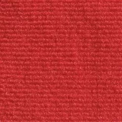 House Home & More Indoor/Outdoor Carpet With Rubber Marine Backing - Red 6' X 10' - Several Sizes Available - Carpet Flooring For Patio, Porch, Deck, Boat, Basement Or Garage