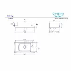 Nameeks City Wall Mounted Bathroom Sink In White -Bath and Faucet shop e8808d2406573e5dc4a83c7a0398d557 1800x1800