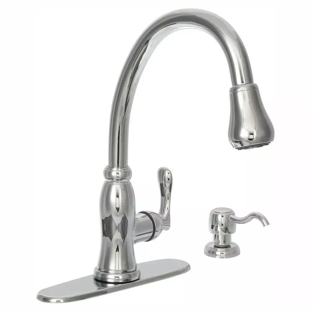 In Stock Hardwarestore Delivery Pavilion Single-Handle Pull-Down Kitchen Faucet With TurboSpray And FastMount And Soap Dispenser In Bronze 13 In Stock Hardwarestore Delivery Pavilion Single-Handle Pull-Down Kitchen Faucet With TurboSpray And FastMount And Soap Dispenser In Bronze - Image 11
