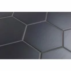 Bond Tile Magen Hex Dark Gray Matte Ceramic Hexagon Tile -Bath and Faucet shop e8f75880 11de 4639 af71 7f029726e784.98a8ebf6de34ac4652386eb33a4a651c 1800x1800