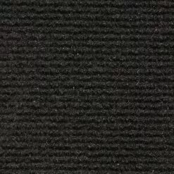 House Home & More Indoor/Outdoor Carpet With Rubber Marine Backing - Black 6' X 10' - Several Sizes Available - Carpet Flooring For Patio, Porch, Deck, Boat, Basement Or Garage