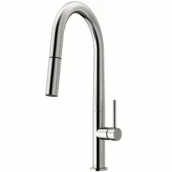 In Stock Hardwarestore Delivery Greenwich Single-Handle Pull-Down Sprayer Kitchen Faucet In Matte Black -Bath and Faucet shop ea06947cb87c8abe3d221efd02f78784 1800x1800
