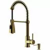 In Stock Hardwarestore Delivery Brant Single-Handle Pull-Down Sprayer Kitchen Faucet With Soap Dispenser In Matte Gold 1 In Stock Hardwarestore Delivery Brant Single-Handle Pull-Down Sprayer Kitchen Faucet With Soap Dispenser In Matte Gold -Bath and Faucet shop ea139e6a25a870f3d08dfd6940aab193 1800x1800