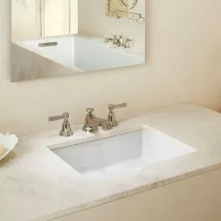 KOHLER Verticyl Vitreous China Undermount Bathroom Sink In White With Overflow Drain -Bath and Faucet shop ea2779a9561a12e5bb22f501709ac6f3 1800x1800