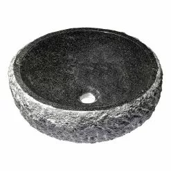 ANZZI Dragons Ash Vessel Sink In Mandy Black