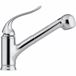 In Stock Hardwarestore Delivery Coralais Single-Handle Pull-Out Sprayer Kitchen Faucet With MasterClean Sprayface In Polished Chrome -Bath and Faucet shop eb6264a45d1d07413f863dd1ddbe9e48 1800x1800
