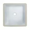MR Direct Undermount Porcelain Bathroom Sink In White