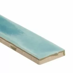 Bond Tile Capetown Turquoise 2 In. X 20 In. Polished Ceramic Wall Tile (20 Pieces 5.38 Sq. Ft. / Box) -Bath and Faucet shop ed3b2b3c 80fb 4942 9f47 12c01756b9ed.ae400511a42eb134b690d2cba1d5c85a 1800x1800
