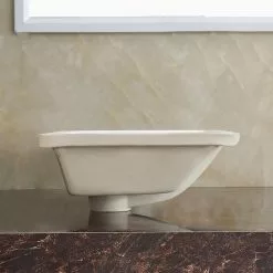 Boyel Living 21 In. X 13 In. Ceramic Rectangular Lavatory Undercounter Bathroom Sink In White -Bath and Faucet shop ed797756d00d3b112c7c01f91bdaf837 1800x1800