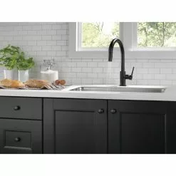 In Stock Hardwarestore Delivery Trinsic Single-Handle Pull-Down Sprayer Kitchen Faucet With MagnaTite Docking In Matte Black -Bath and Faucet shop edb1add7ad18dfb5e00aa03489a5bfa3 1800x1800