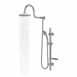 In Stock Hardwarestore Delivery Aqua 3-Spray Handshower And Showerhead Combo Kit With Wall Bar Shower Kit In Chrome Finish -Bath and Faucet shop ef07f10a8935d9b14147642497d30979 7608955c ccf1 4627 91f2 152f45a6d61d 1800x1800