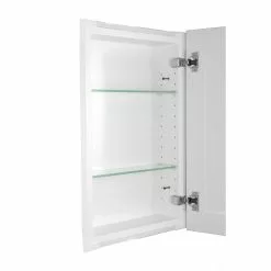 In Stock Hardwarestore Delivery Silverton 14 In. X 24 In. X 4 In. Recessed Medicine Cabinet In White -Bath and Faucet shop ef593353ac24a77e2cfbbf7d005ba1ad 1800x1800