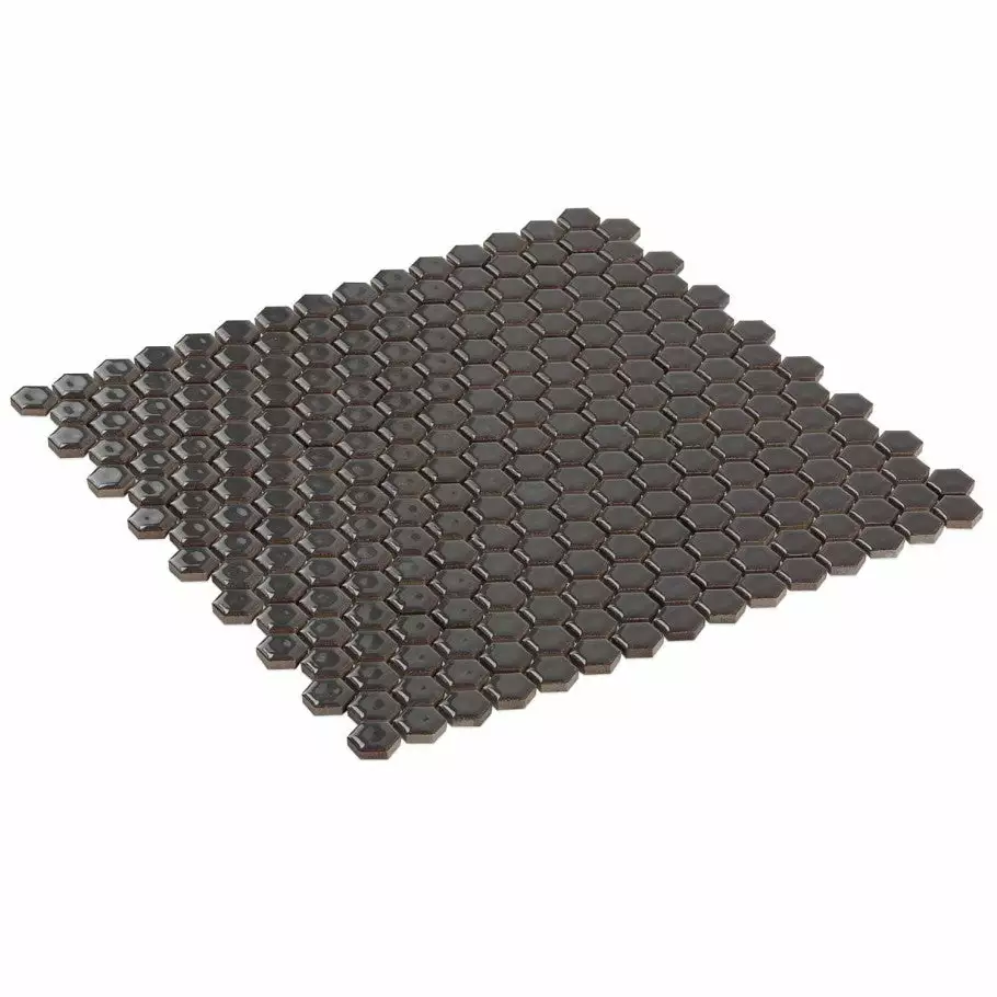 Bond Tile Honeycomb Hex Pavement Ceramic Polished Mosaic Tile 7 Bond Tile Honeycomb Hex Pavement Ceramic Polished Mosaic Tile - Image 5