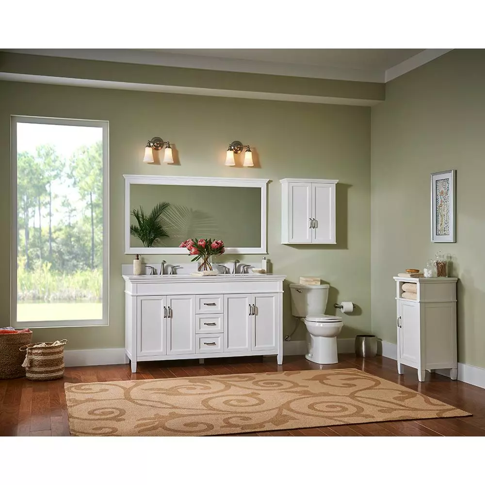 In Stock Hardwarestore Delivery Ashburn 23 In. W X 28 In. H X 8 In. D Framed Surface-Mount Bathroom Medicine Cabinet In White 13 In Stock Hardwarestore Delivery Ashburn 23 In. W X 28 In. H X 8 In. D Framed Surface-Mount Bathroom Medicine Cabinet In White - Image 11