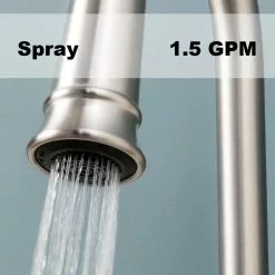 In Stock Hardwarestore Delivery Glenshire Single-Handle Pull-Down Sprayer Kitchen Faucet With Reflex And Power Clean In Spot Resist Stainless -Bath and Faucet shop f8d01541172f445f11bb3dc05976cccf 1800x1800