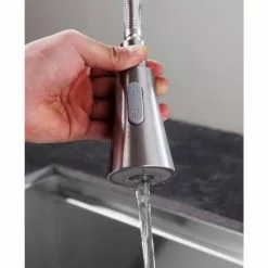 In Stock Hardwarestore Delivery Carriage Single Handle Standard Kitchen Faucet In Brushed Nickel 19 In Stock Hardwarestore Delivery Carriage Single Handle Standard Kitchen Faucet In Brushed Nickel -Bath and Faucet shop f8fabab1a4dbc1d007a40a15f2ad9858 1800x1800