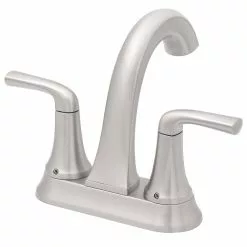 In Stock Hardwarestore Delivery Ladera 4 In. Centerset 2-Handle Bathroom Faucet In Spot Defense Brushed Nickel 13 In Stock Hardwarestore Delivery Ladera 4 In. Centerset 2-Handle Bathroom Faucet In Spot Defense Brushed Nickel -Bath and Faucet shop f9375d0769e240c2807139cc0f0a122d 1800x1800