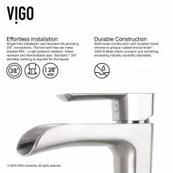 VIGO Glass Vessel Bathroom Sink In Simply Silver And Niko Faucet Set In Brushed Nickel -Bath and Faucet shop f9998e9b400bce08f146597a50ea8e12 1800x1800