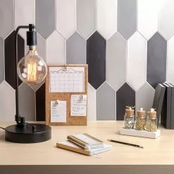 Bond Tile Pinnacle Black 4x12 Porcelain Tile -Bath and Faucet shop f9c6004a 2d36 48d7 b5d7 7eb82319666c.d00d7e03f33dc104a9180c06824beae5 1800x1800