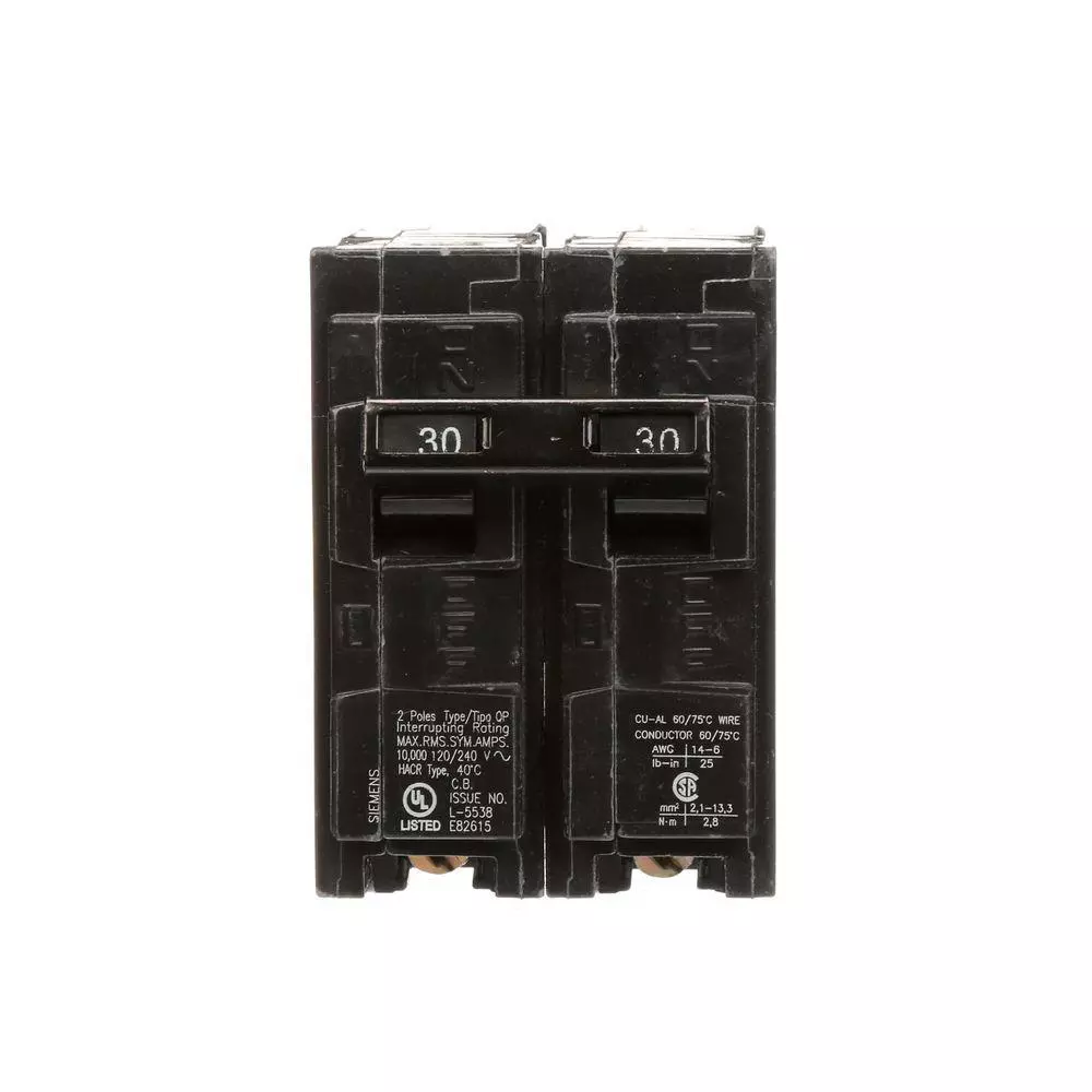In Stock Hardwarestore Delivery 30 Amp Double-Pole Type QP Circuit Breaker 3 In Stock Hardwarestore Delivery 30 Amp Double-Pole Type QP Circuit Breaker - Image 2