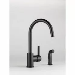 In Stock Hardwarestore Delivery Apex Single-Handle Side Sprayer Kitchen Faucet In Matte Black 9 In Stock Hardwarestore Delivery Apex Single-Handle Side Sprayer Kitchen Faucet In Matte Black -Bath and Faucet shop fbc1607dfaaddd8d33d6e177c68bcc24 1800x1800