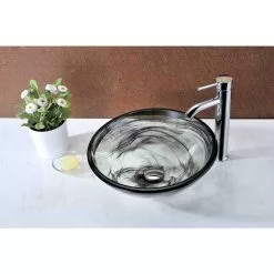 ANZZI Mezzo Series Vessel Sink With Pop-Up Drain In Slumber Wisp -Bath and Faucet shop fbceae2db7a095606727ae87c05b7958 1800x1800