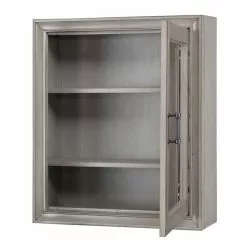 In Stock Hardwarestore Delivery Hazelton 24 In. W X 28 In. H Framed Surface-Mount Bathroom Medicine Cabinet In Antique Grey -Bath and Faucet shop fd24f229b08e1dda3a668404bf29ec3e 1800x1800