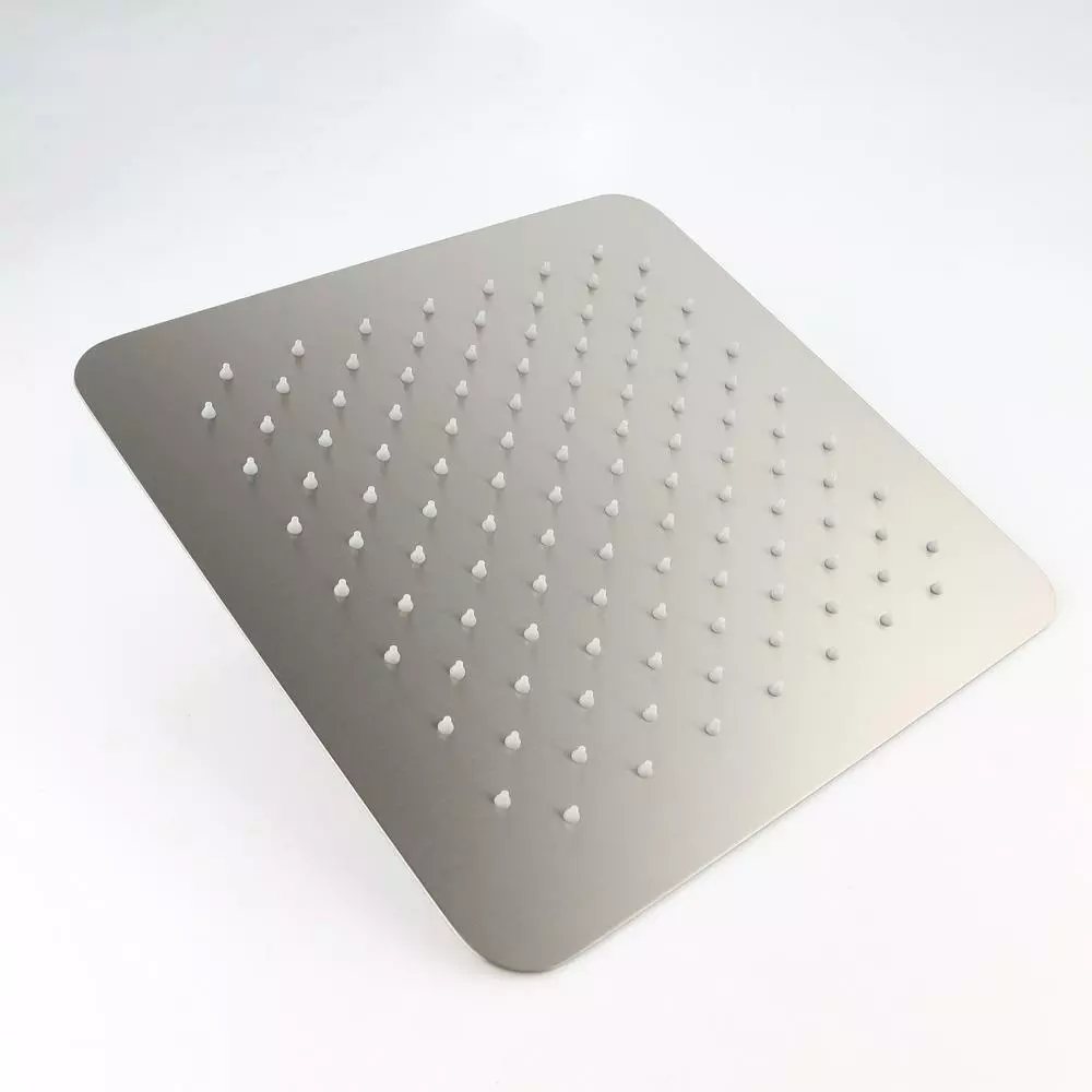 In Stock Hardwarestore Delivery 3-Spray With 2.5 GPM 10 In. 2 Functions Tub Wall Mount Dual Shower Heads In Spot In Brushed Nickle (Valve Included) 10 In Stock Hardwarestore Delivery 3-Spray With 2.5 GPM 10 In. 2 Functions Tub Wall Mount Dual Shower Heads In Spot In Brushed Nickle (Valve Included) - Image 8