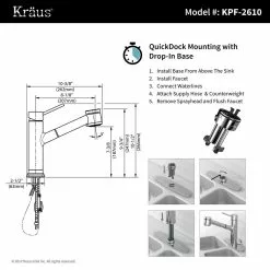 In Stock Hardwarestore Delivery Oletto Single Handle Pull Out Kitchen Faucet In Chrome Finish 17 In Stock Hardwarestore Delivery Oletto Single Handle Pull Out Kitchen Faucet In Chrome Finish -Bath and Faucet shop fe2da69f3e4a33efc1c3d8634149169f 1800x1800