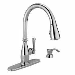 In Stock Hardwarestore Delivery Charmaine Single-Handle Pull-Down Sprayer Kitchen Faucet With Touch2O And ShieldSpray Technologies In Venetian Bronze -Bath and Faucet shop fe9383bd2617bf9ea91e67d3a3f0c0d1 1800x1800