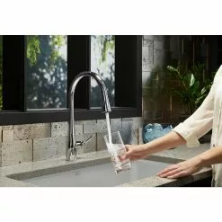 In Stock Hardwarestore Delivery Simplice Touchless Single-Handle Pull-Down Sprayer Kitchen Faucet In Polished Chrome 20 In Stock Hardwarestore Delivery Simplice Touchless Single-Handle Pull-Down Sprayer Kitchen Faucet In Polished Chrome -Bath and Faucet shop ff5e77ae3682a7430e6128d3f6d516d2 1800x1800