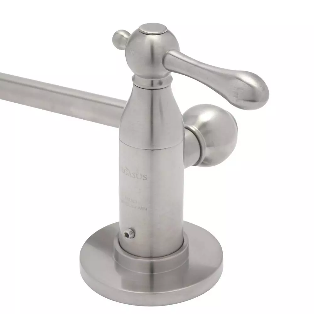 In Stock Hardwarestore Delivery Lyndhurst Wall Mounted Pot Filler In Brushed Nickel 5 In Stock Hardwarestore Delivery Lyndhurst Wall Mounted Pot Filler In Brushed Nickel - Image 3