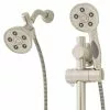 In Stock Hardwarestore Delivery 3-spray 3.75 In. Dual Shower Head And Handheld Shower Head In Brushed Nickel -Bath and Faucet shop fff5bd54cce01ac5e96a80c46b475fb0 1800x1800