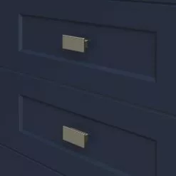 MagickWoods Montgomery 19"W X 18-1/2"D X 60"H Midnight Blue Linen Cabinet -Bath and Faucet shop hardware bn montgomery mw 1800x1800